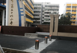 海口市第二十六小学升降柱系统